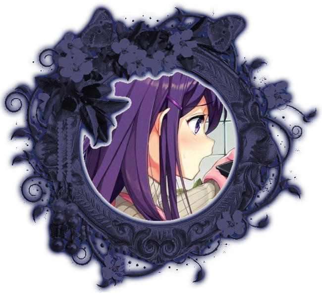 ❝ ehehe , don't let yourself get intimidated , yuri's just trying to impress you . ❞